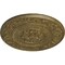 Ekena Millwork Milan Ceiling Medallion, Hand-Painted Mississippi Mud Crackle, 47 5/8"OD x 2 3/4"P CM47MIMMC - alternate 2